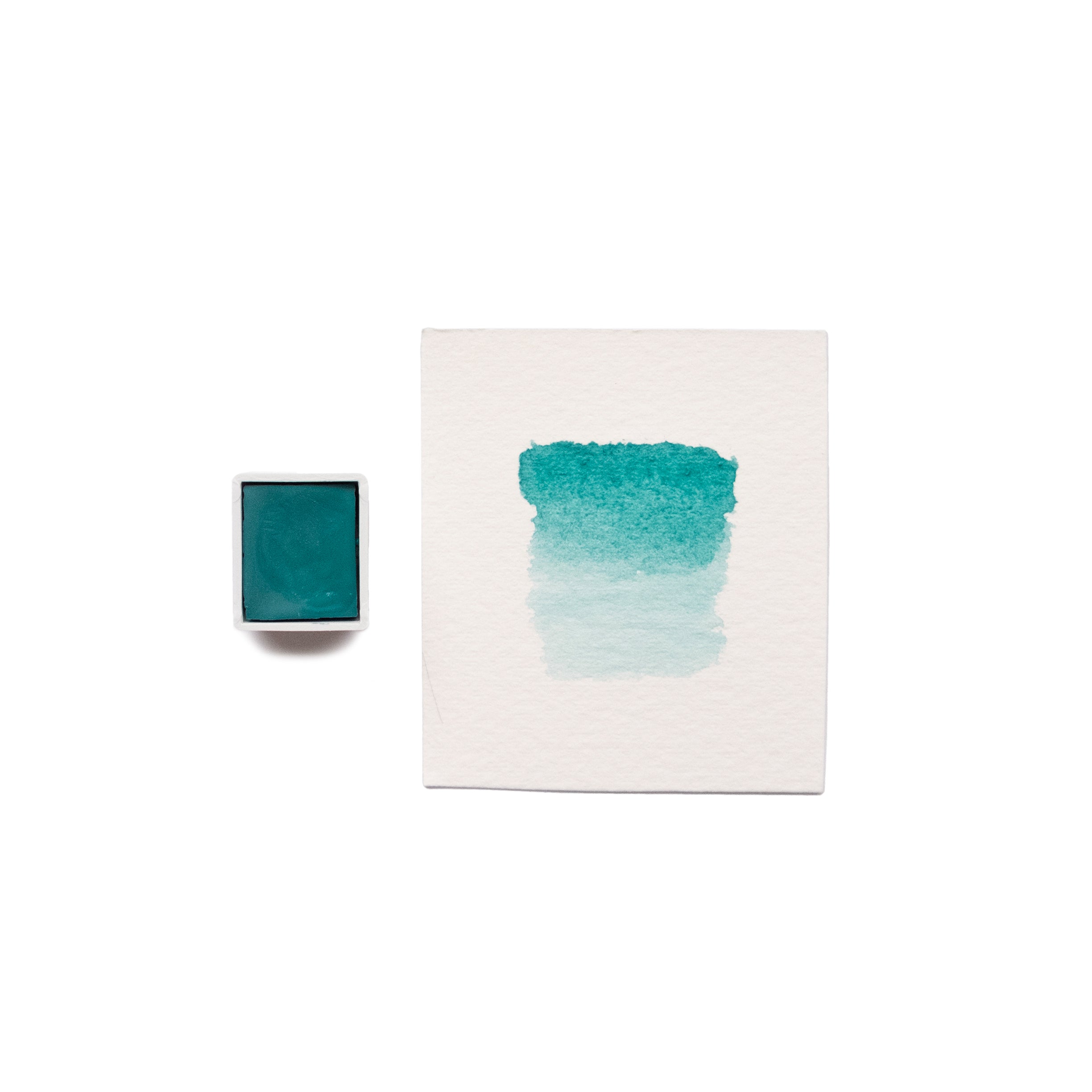 Daniel Smith Hand Poured Watercolor Half Pan, Sleeping Beauty Turquoise Genuine