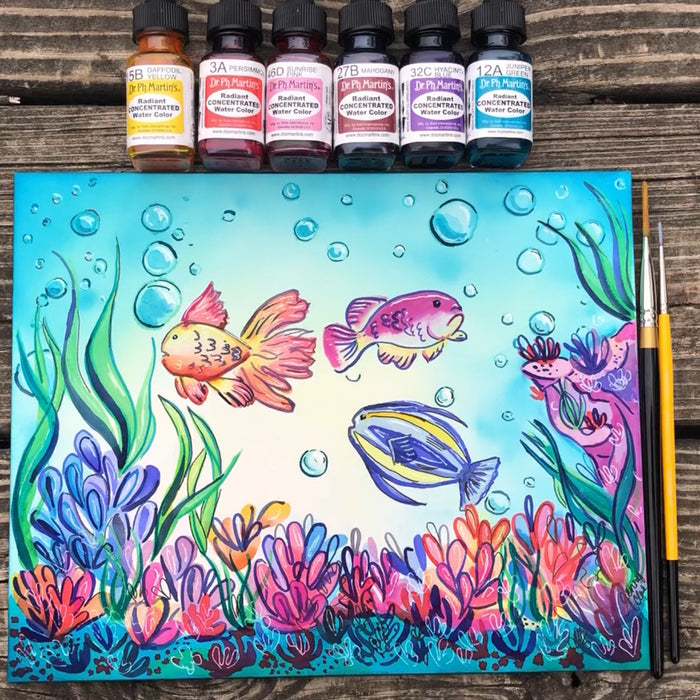 Dr. Ph. Martin's Radiant Concentrated Watercolors 