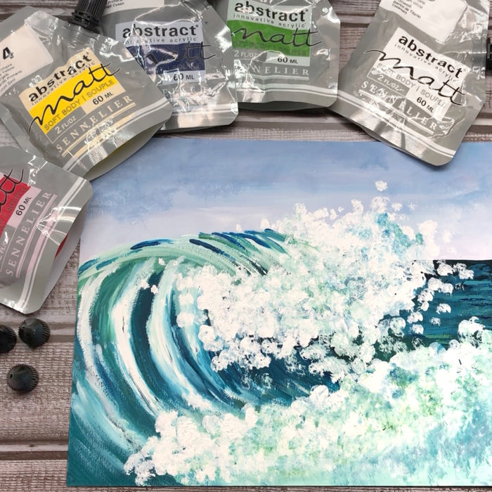 Paint a Seascape With Acrylics