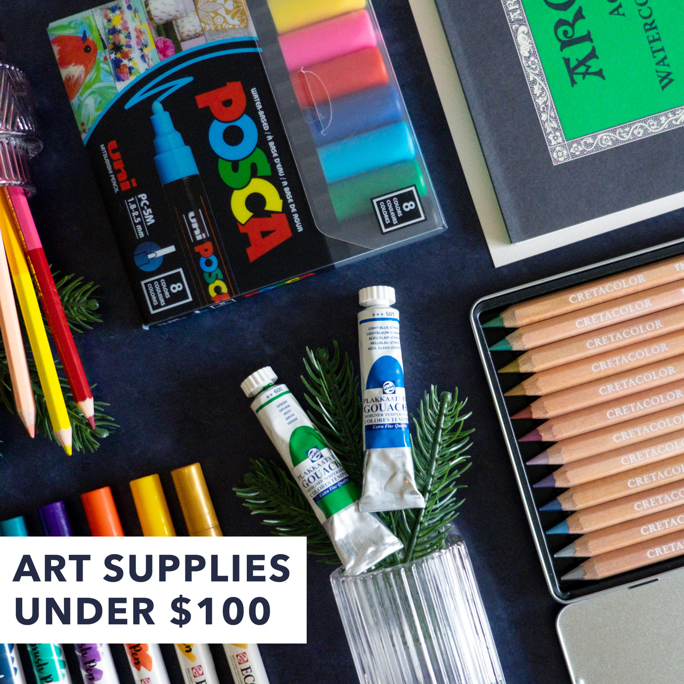 Art Supplies Under $100