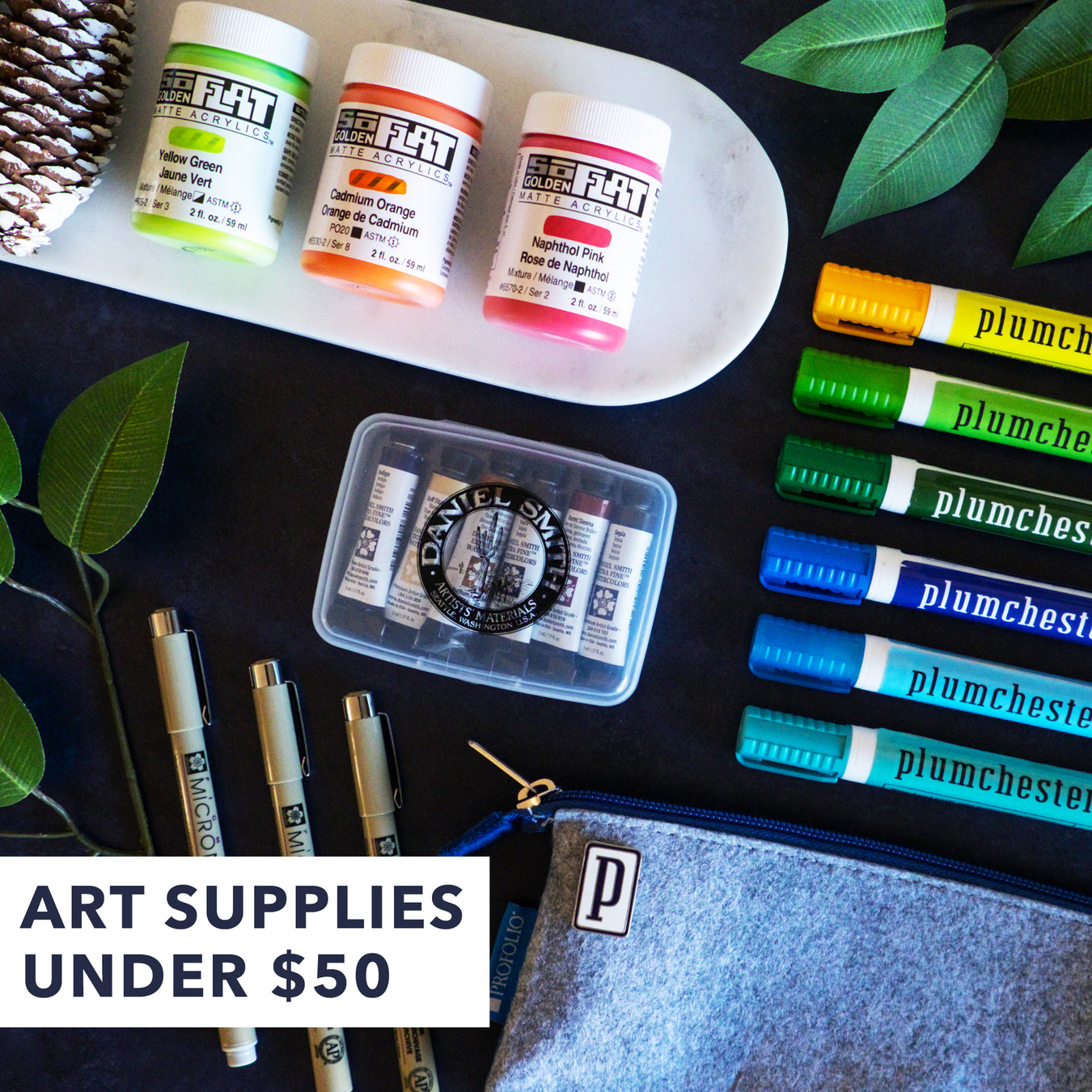 Art Supplies Under $50
