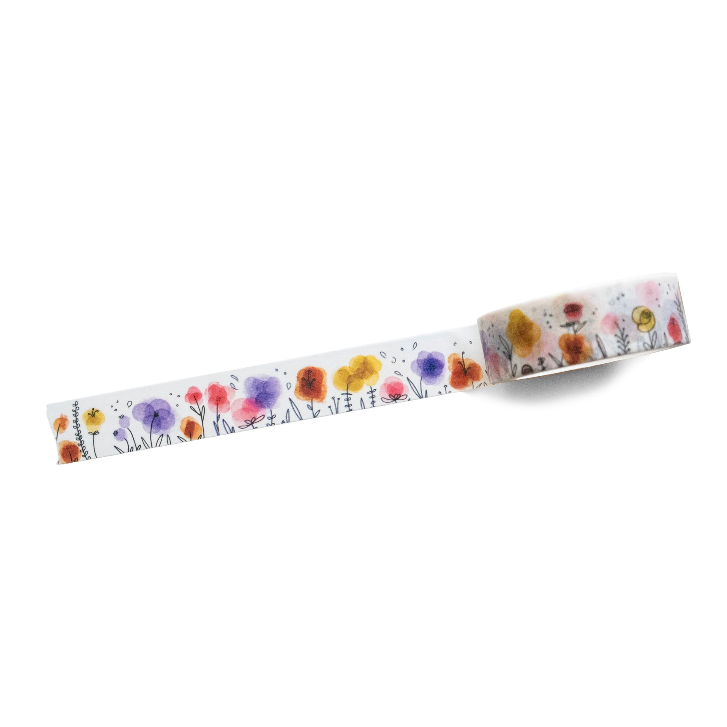 Limited Edition WatercolorSnacks Washi Tape - Flowers