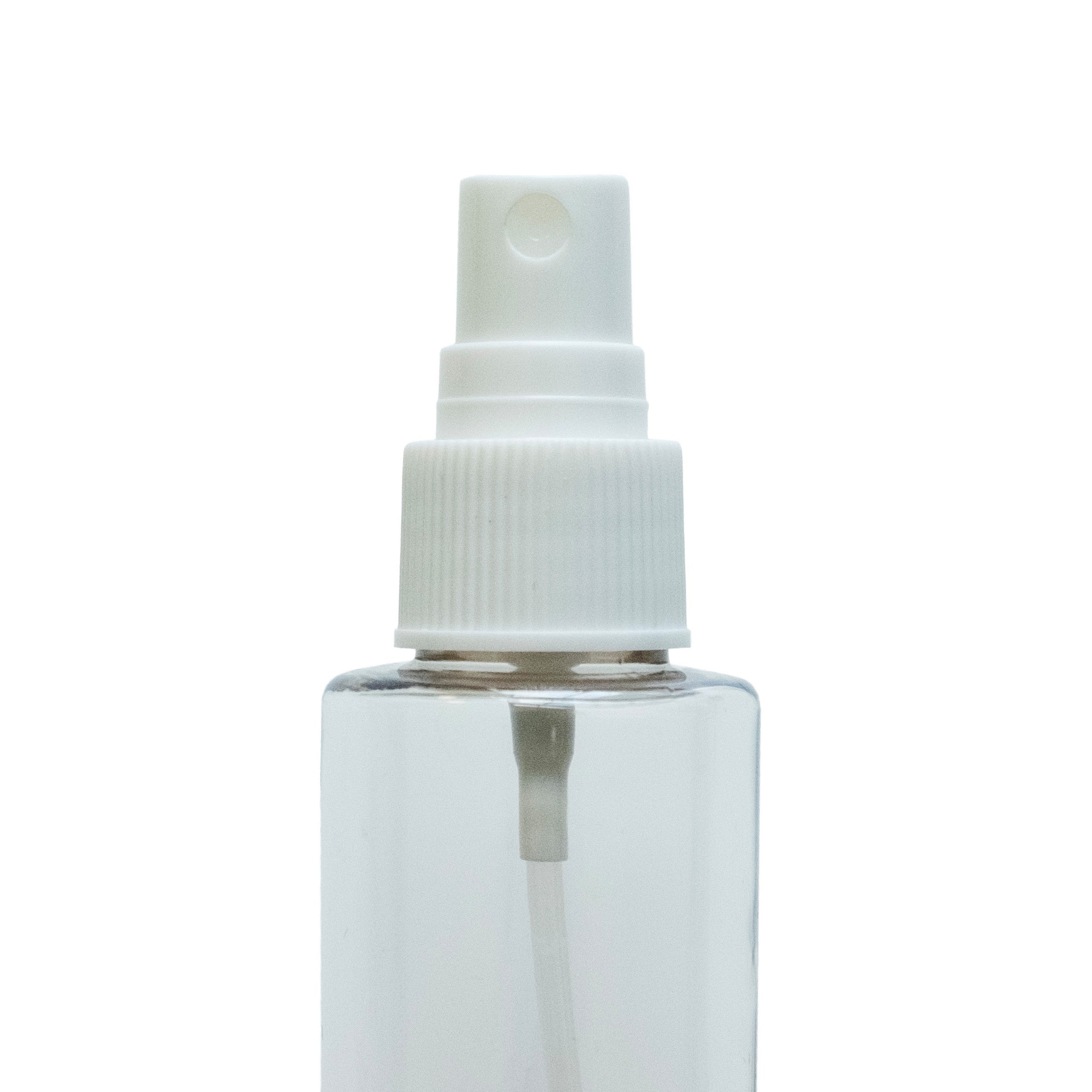 Clear Cylinder Spray Bottle - 2 oz