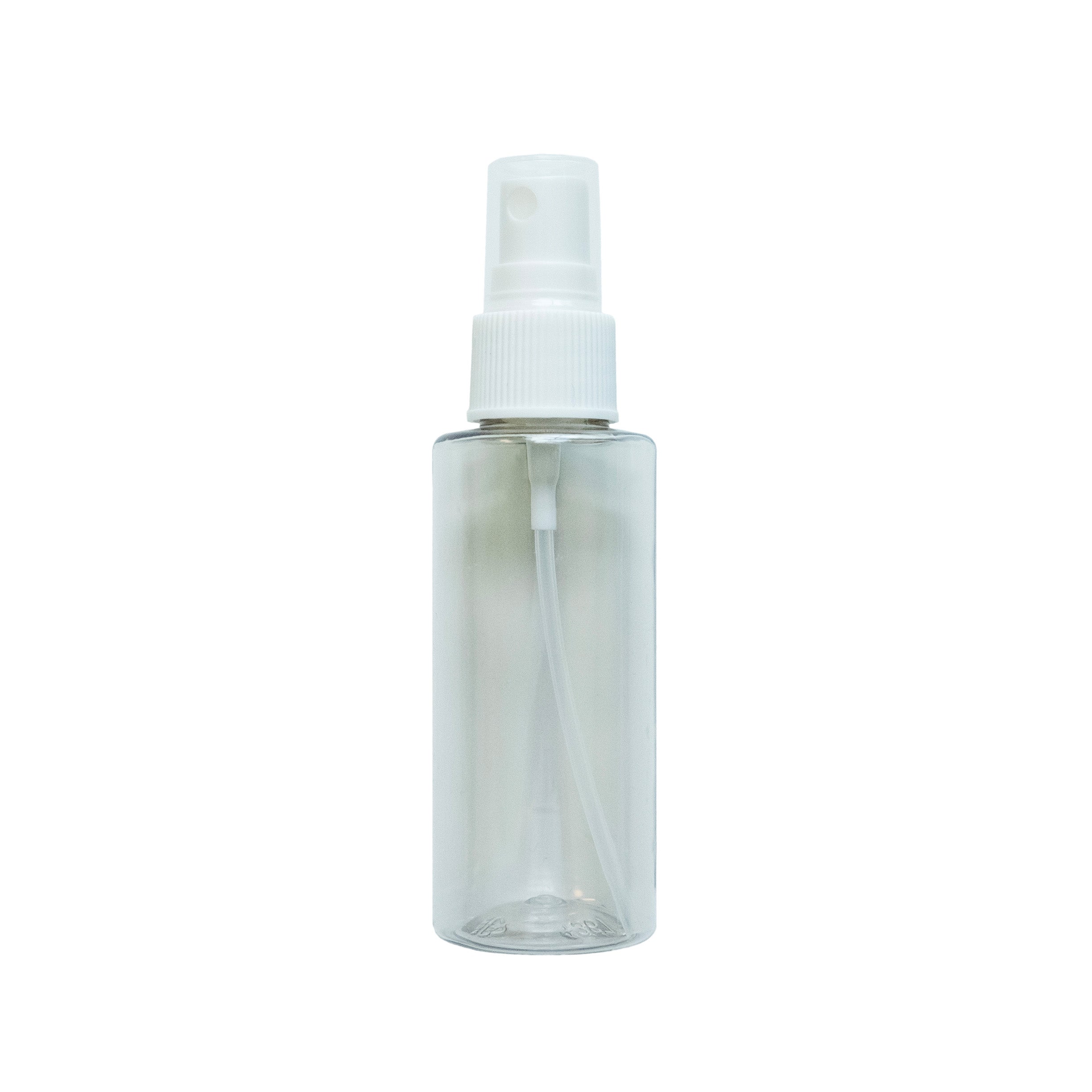 Clear Cylinder Spray Bottle - 2 oz