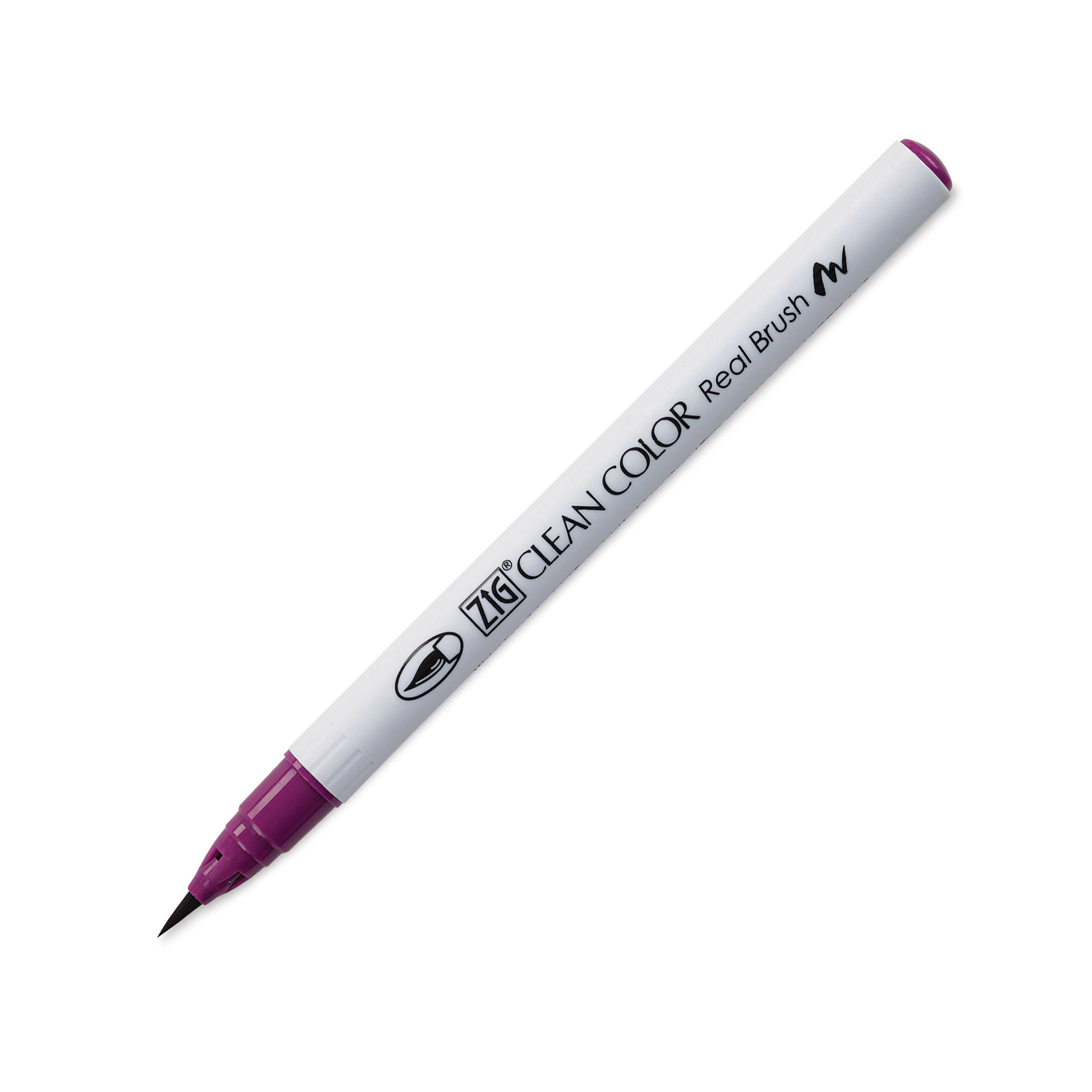 Zig Clean Color Real Brush Marker Deep Red Grape 812
