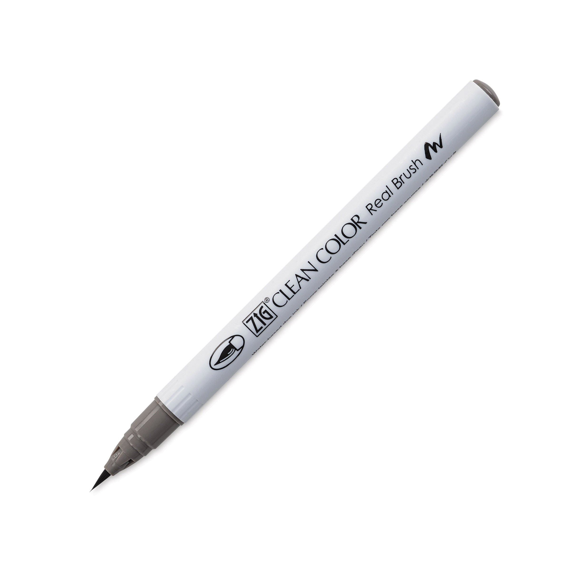 ZIG Kuretake Clean Color Real Brush Pen 6 Set Smoky Colors