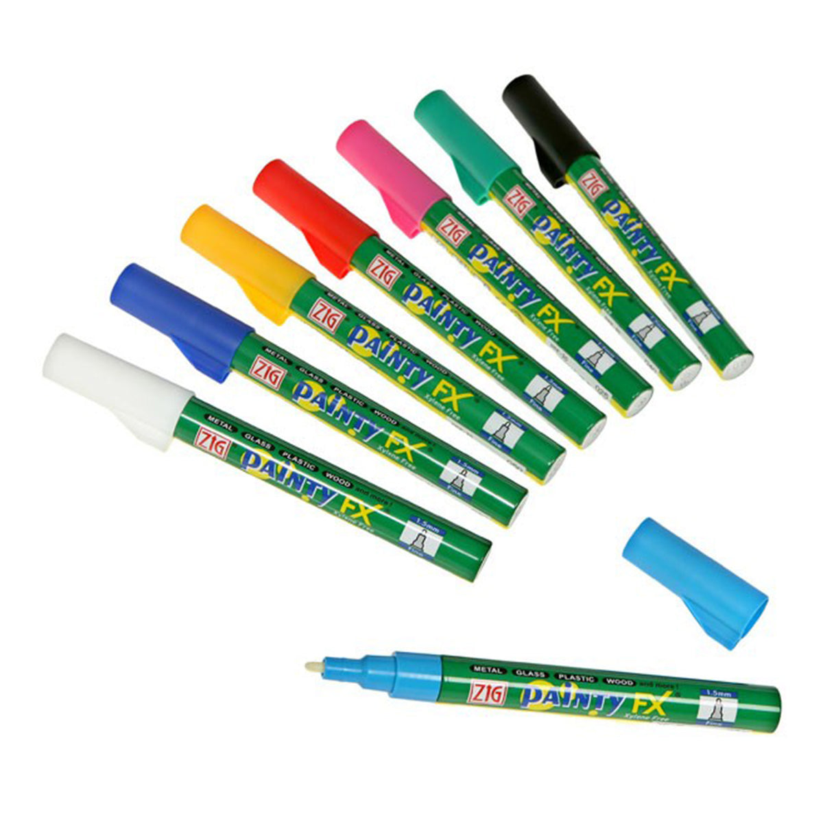 EK Success Kuretake Zig Painty Paint Markers Pens Fine 1mm Tip You Choose  Color