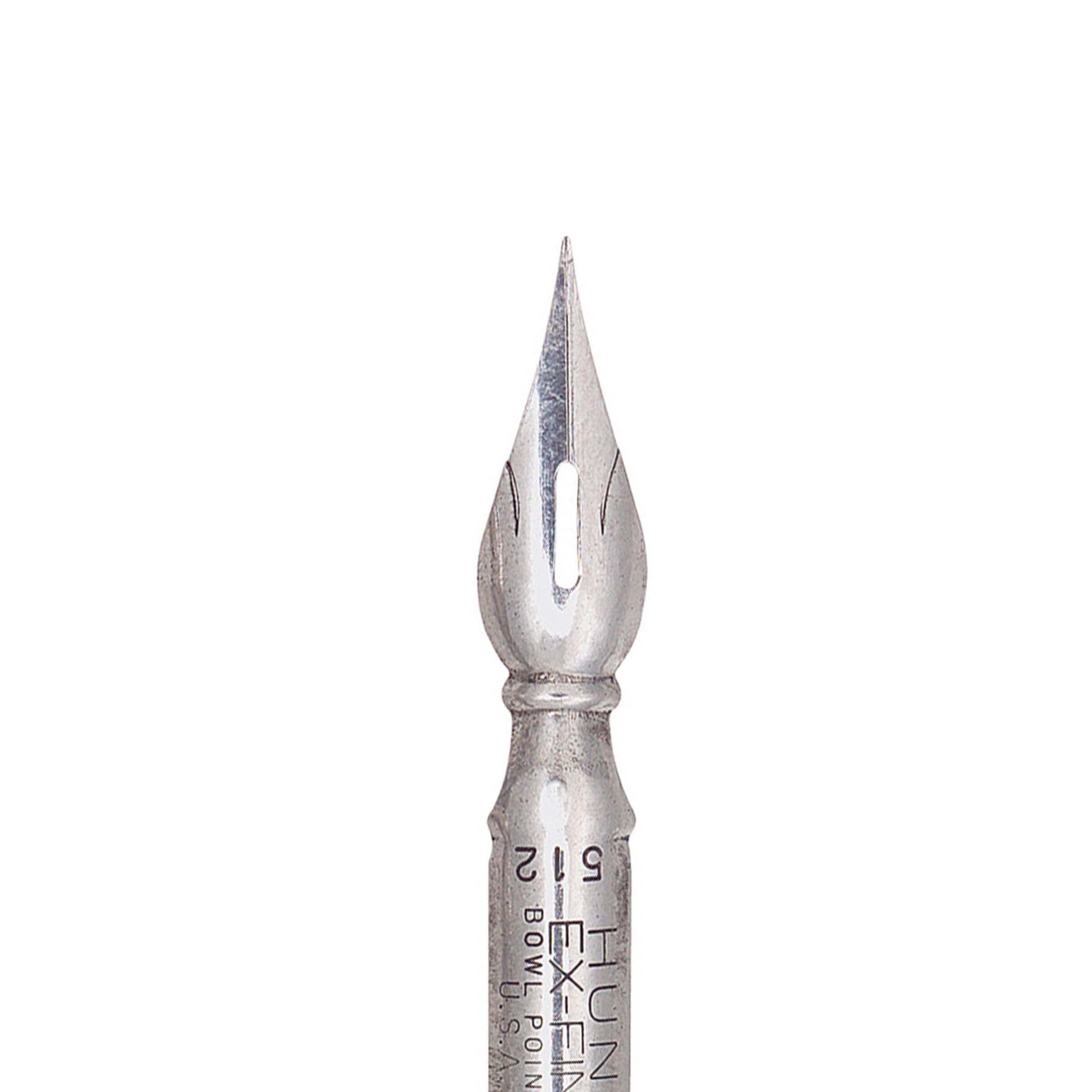 Speedball Standard Point Pen Nib, #512 Bowl Pointed