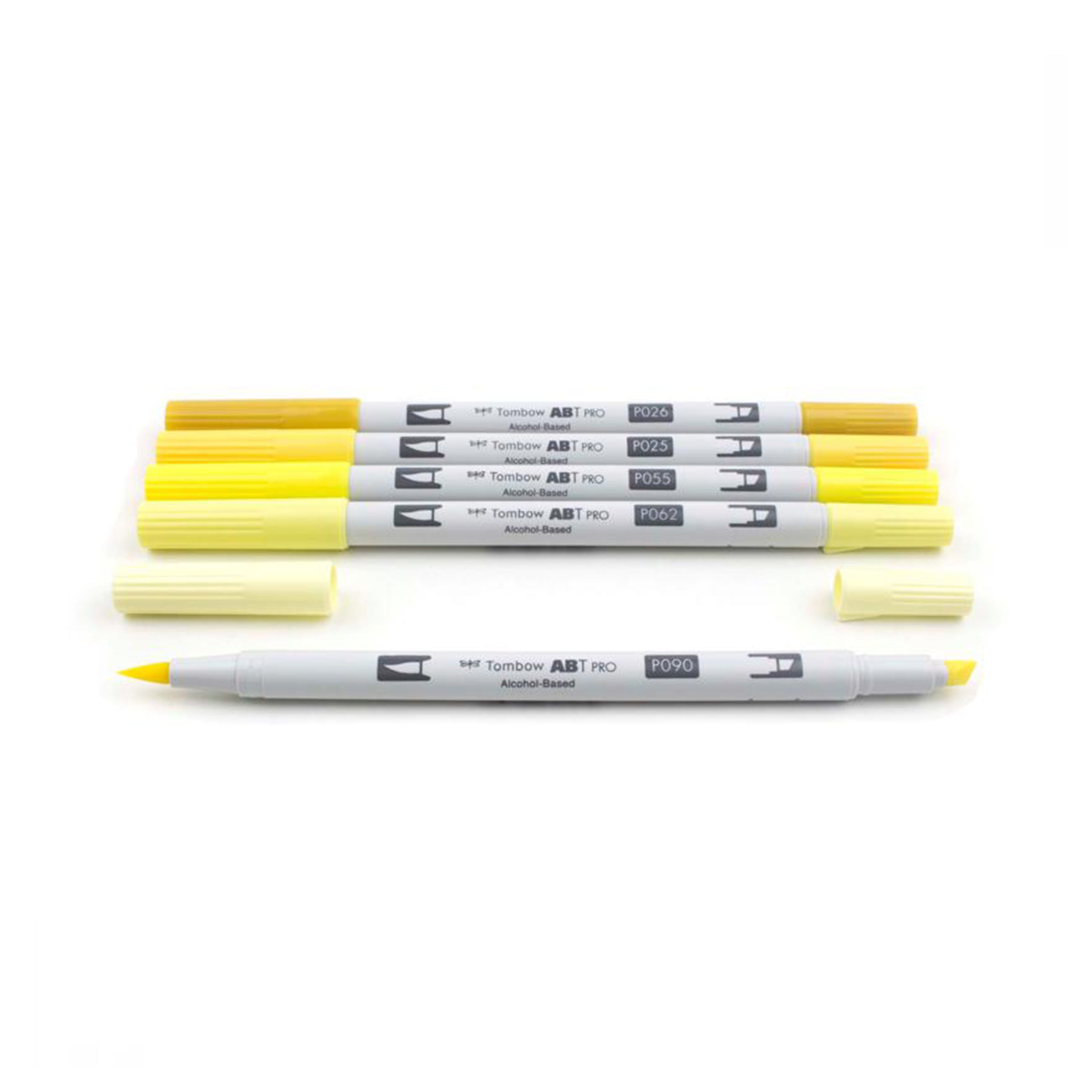 Tombow ABT PRO Alcohol-Based Markers, Yellow Tones Set of 5