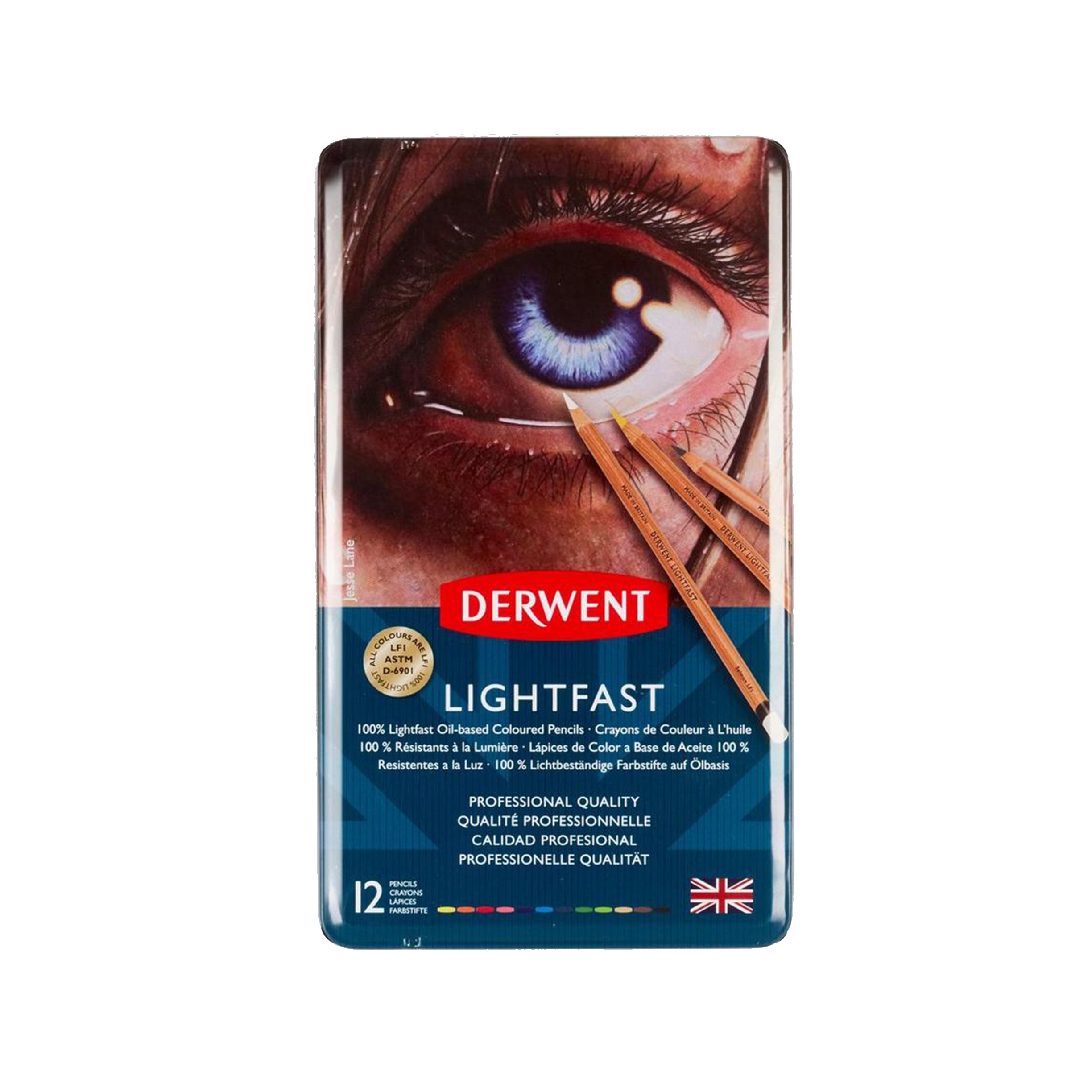 Derwent : Lightfast : Colour Pencil : Tin Set of 72 - Derwent : Lightfast -  Derwent - Brands