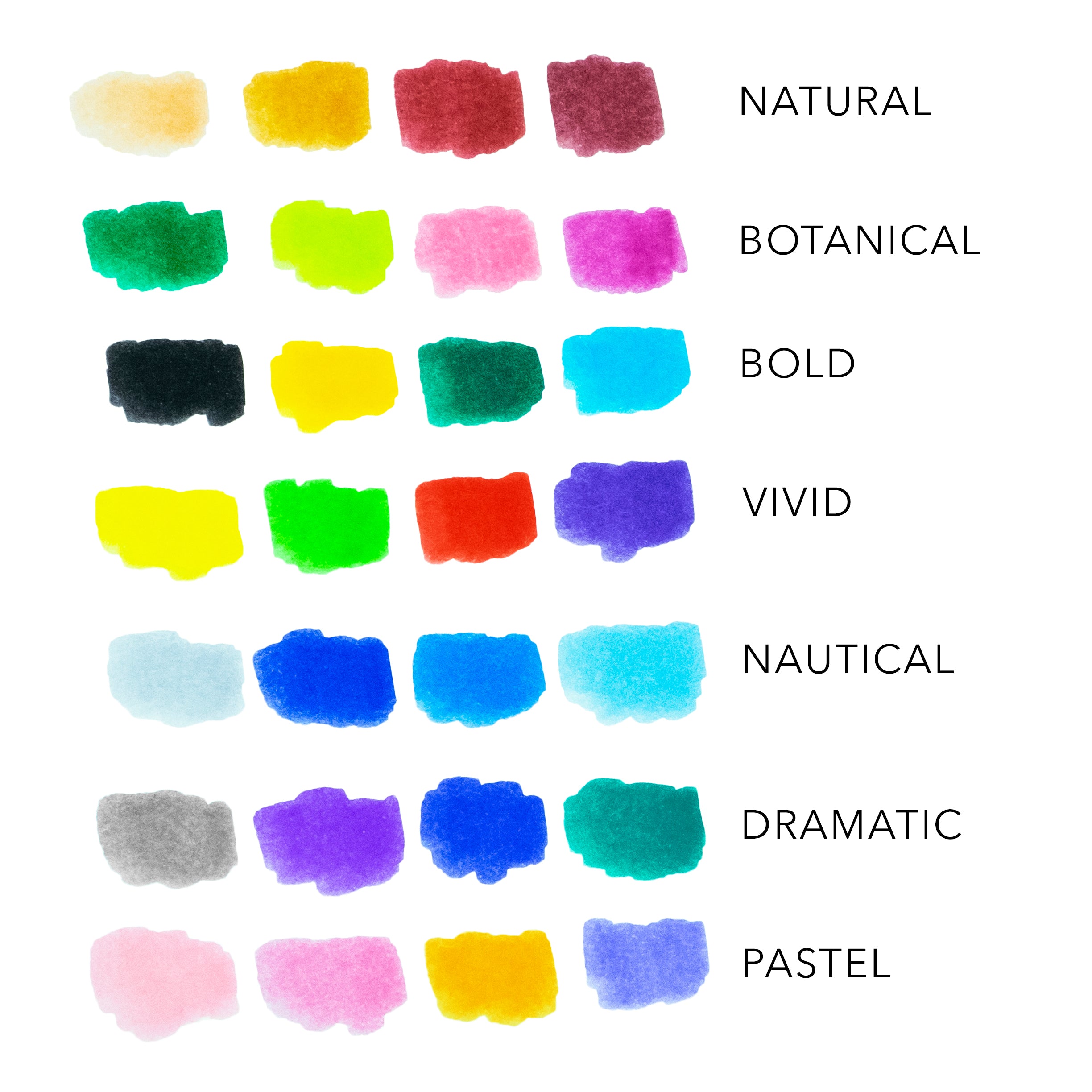 KINGART™ PRO Color Brush Pens, Set of 4