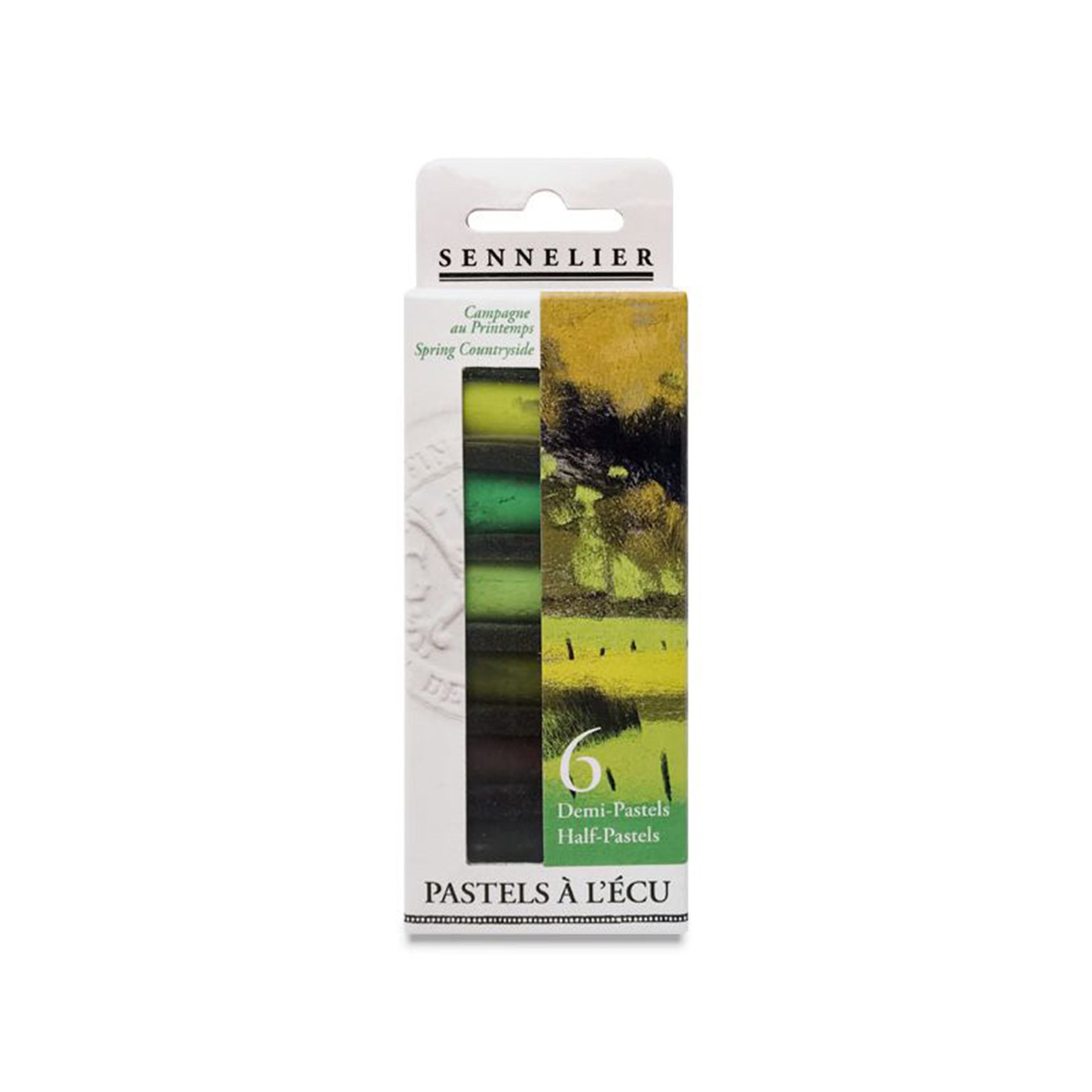Sennelier Extra Soft Half-Pastels, Set of 6