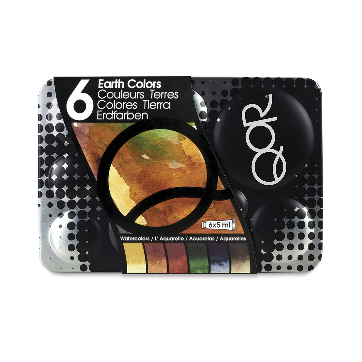 Qor Watercolor, Made By Golden Artist Paints, 6 12 24 Color Set Of