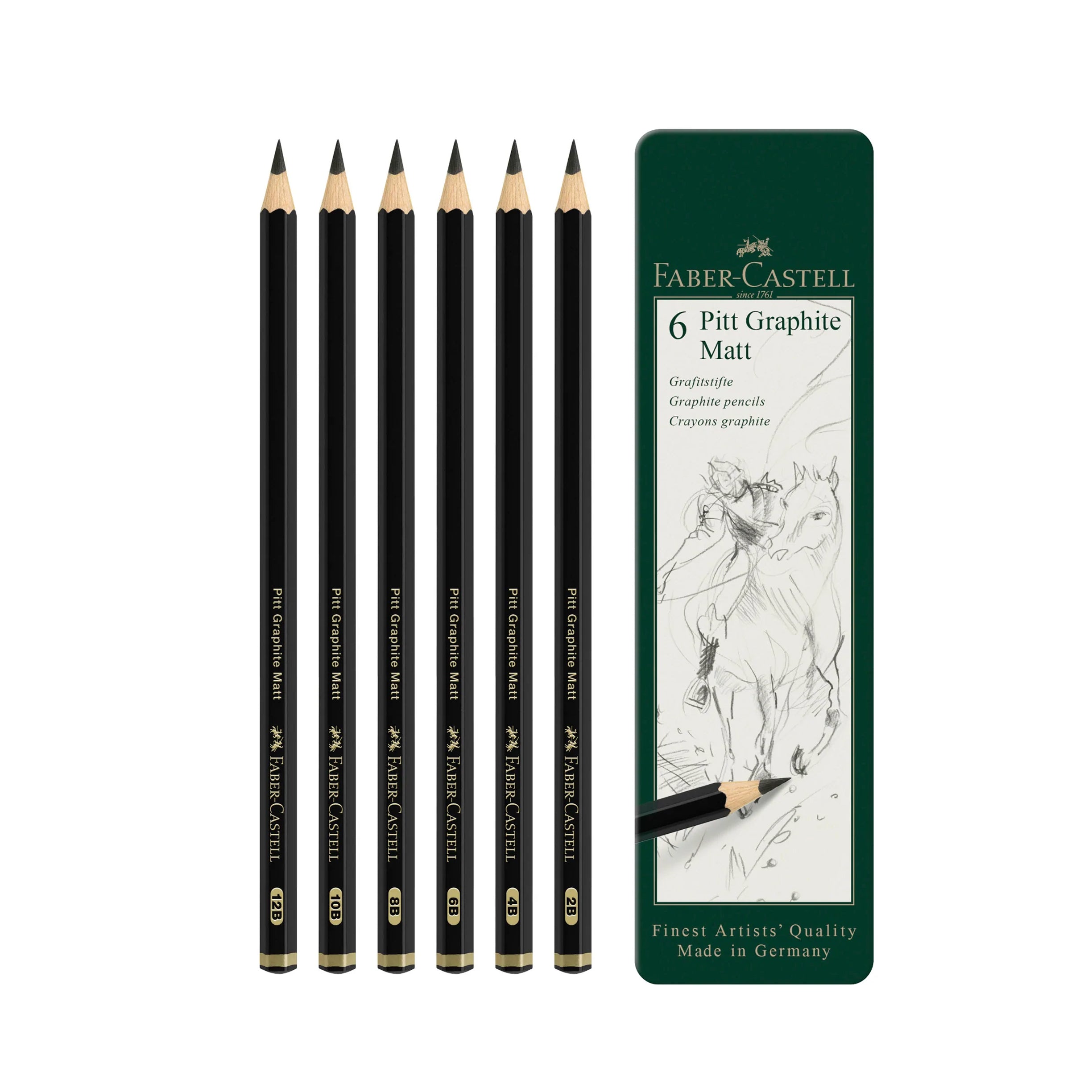 Faber-Castell Pitt Graphite Matt Pencils
