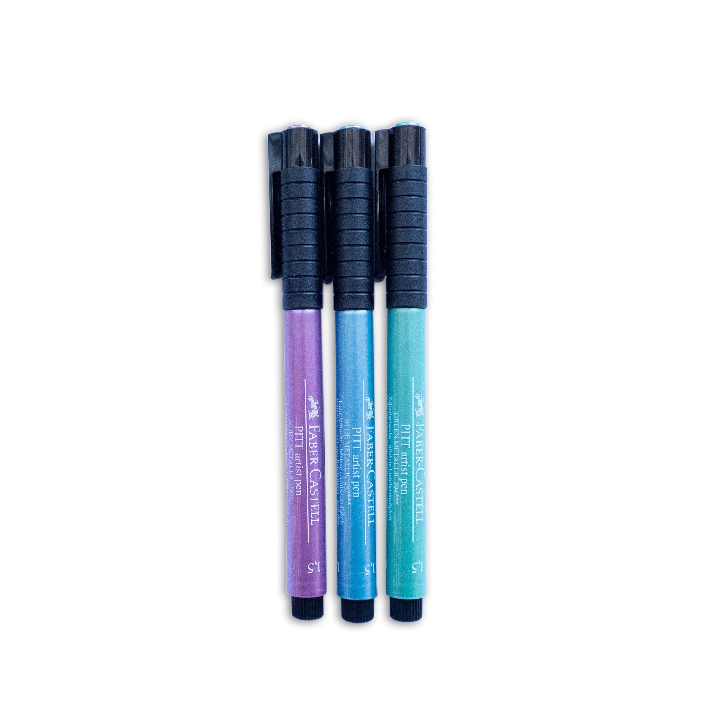 Faber-Castell Pitt Artist Pens, Mix & Match Metallic Color Set