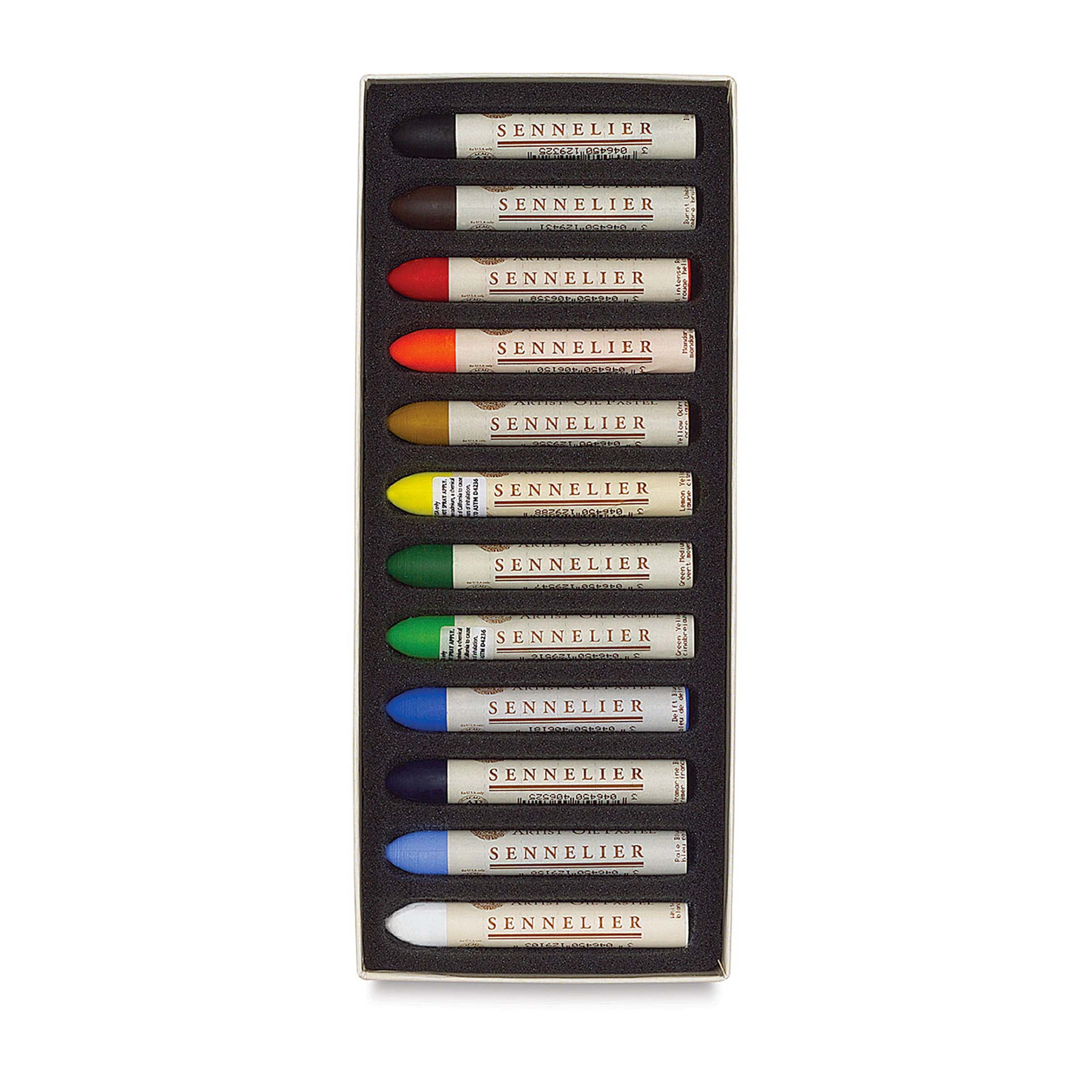 Sennelier Oil Pastels, Introductory Set of 12