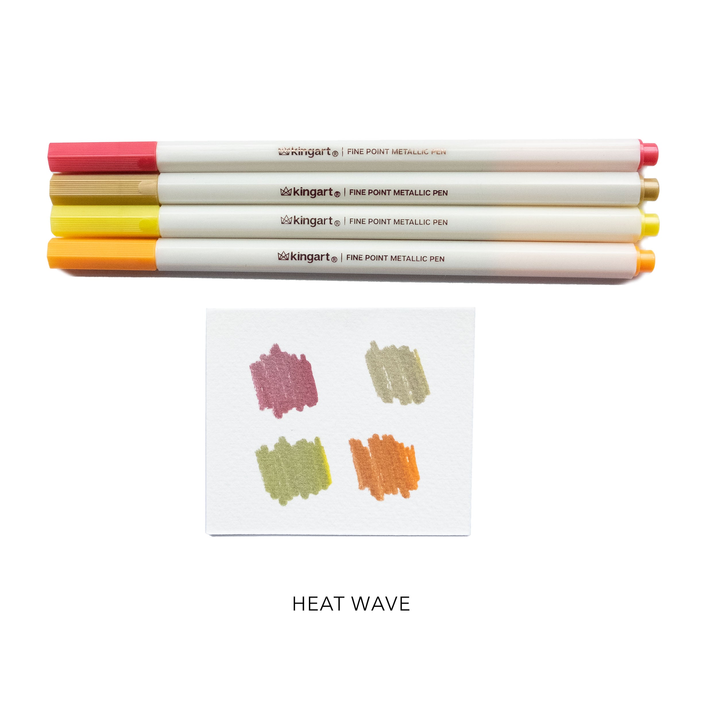 Kingart Pro Coloring Brush Pen Sets