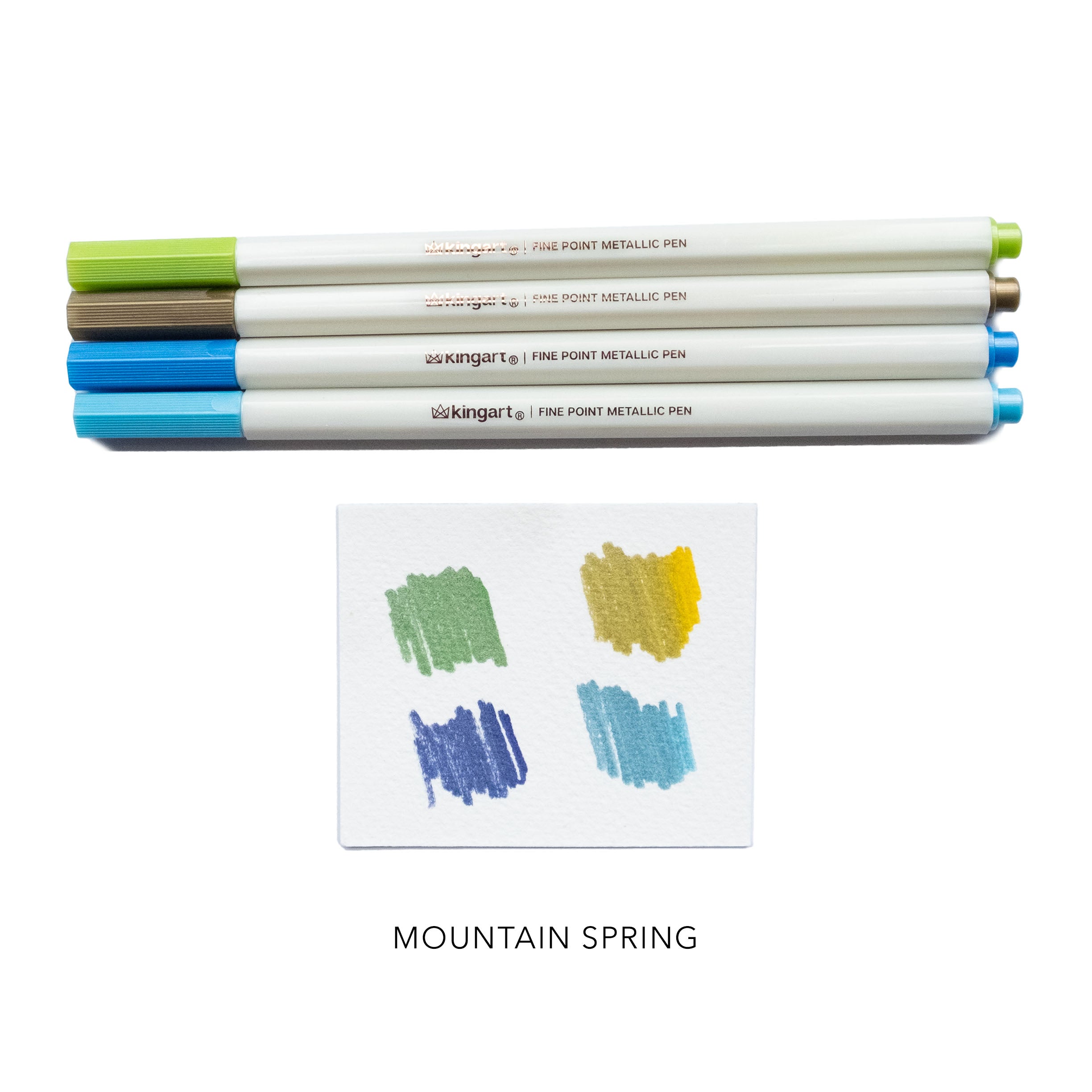 Kingart Pro Coloring Brush Pen Sets