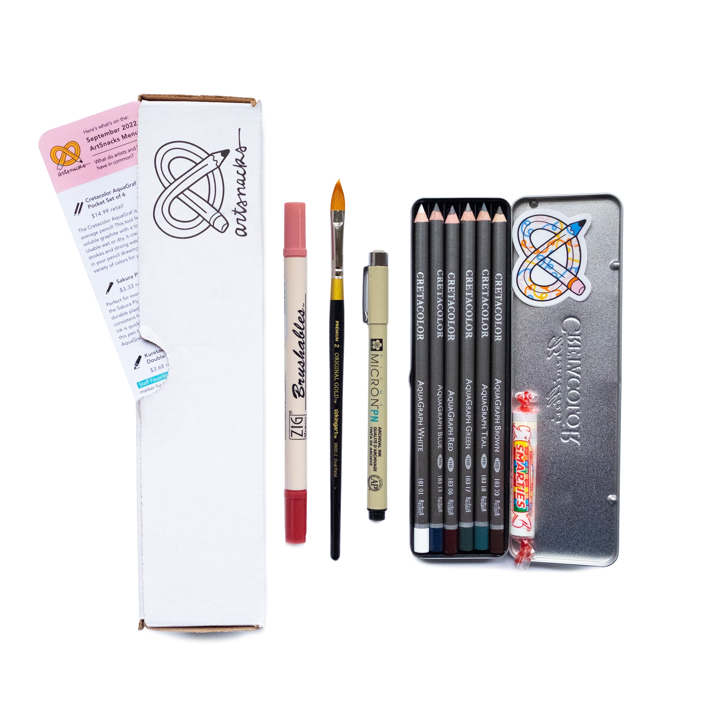 September 2022 ArtSnacks Box