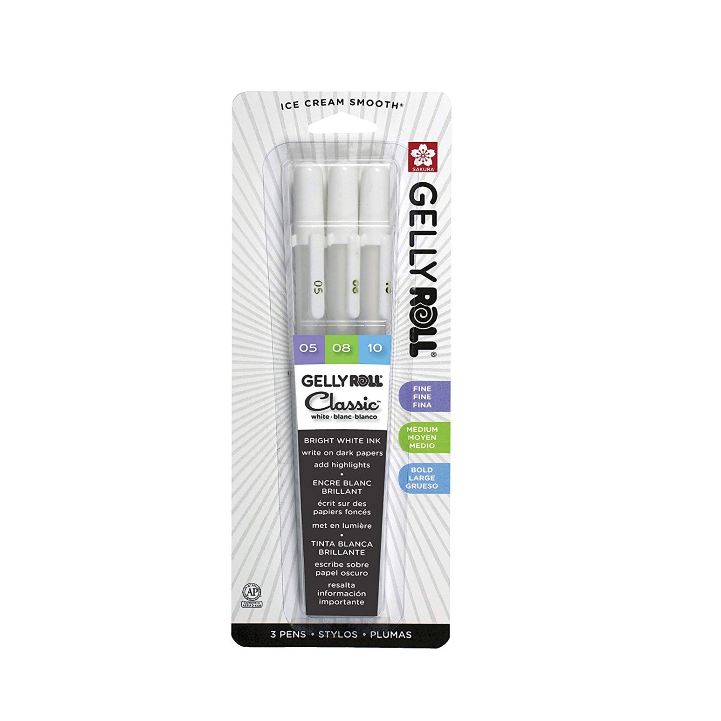 BEST) White Gel Pen? / Sakura Gelly Roll White Gel Pen Review