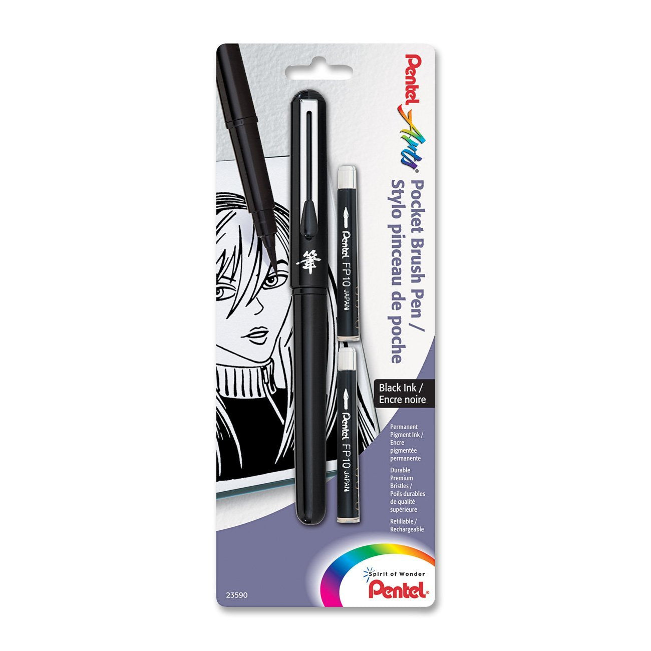 Pentel Pocket Brush Pen - ArtSnacks